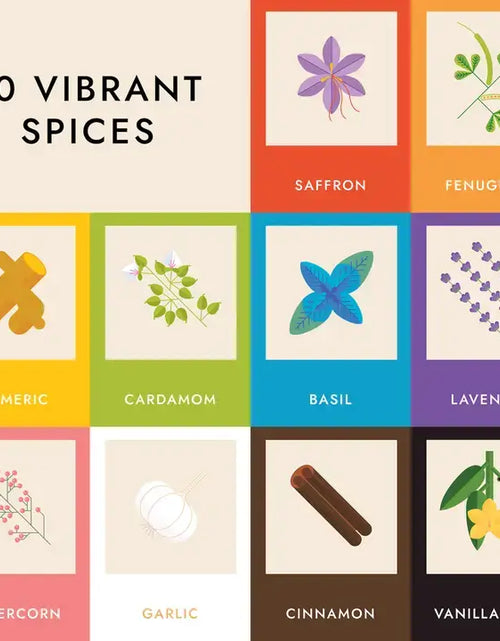Load image into Gallery viewer, Spice Rainbow High Contrast Art Cards

