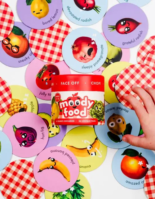 Load image into Gallery viewer, Moody Food Card Game
