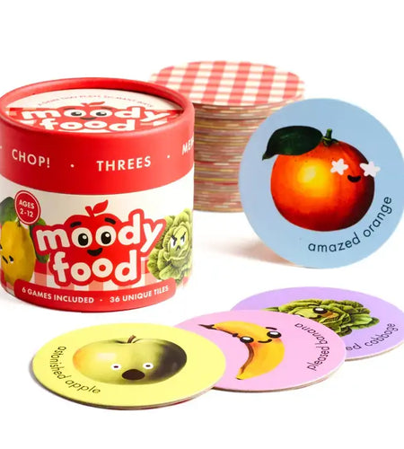 Moody Food Card Game