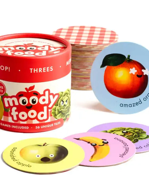Load image into Gallery viewer, Moody Food Card Game
