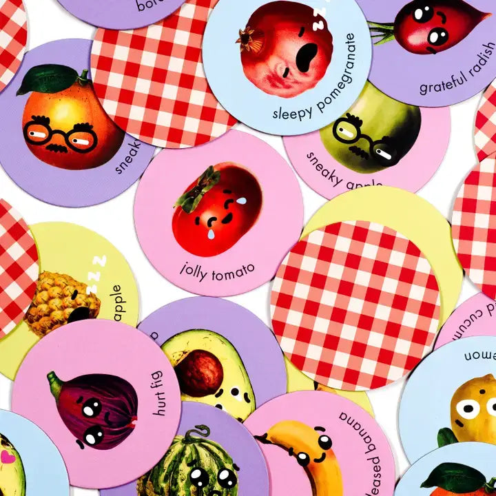 Moody Food Card Game