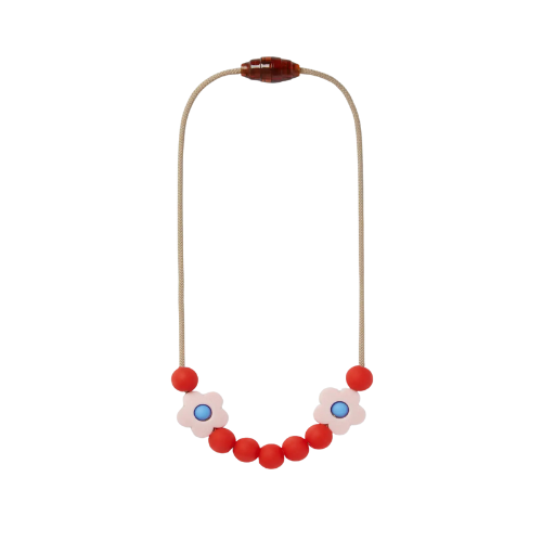 Load image into Gallery viewer, Rose Daisy Sensory Necklace
