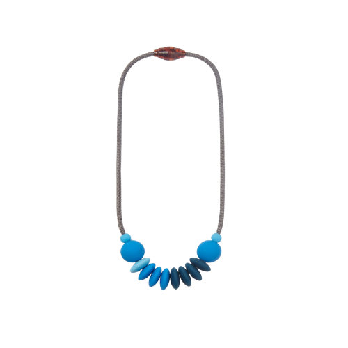 Load image into Gallery viewer, Cobalt Sensory Necklace
