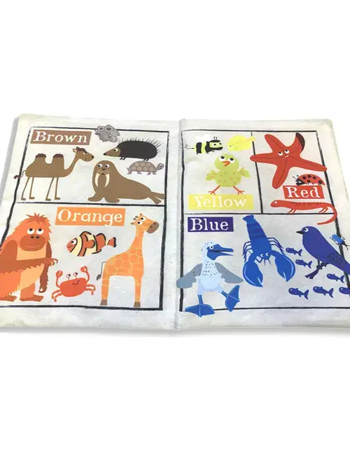 Load image into Gallery viewer, Nursery Crinkly Times Colorful Creatures
