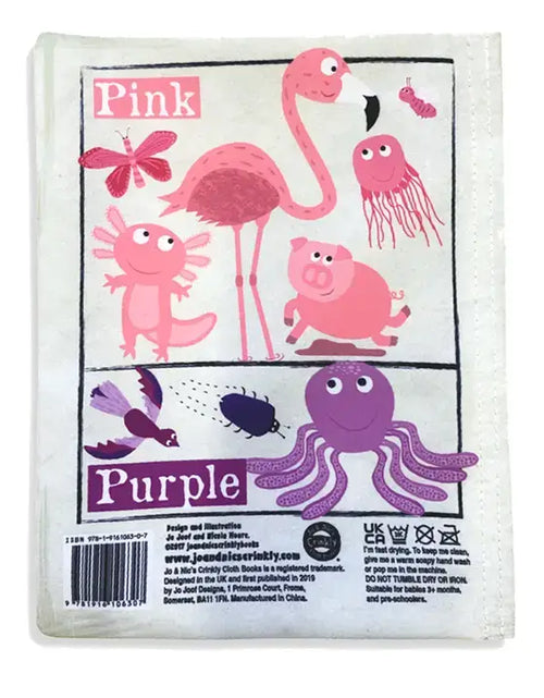 Load image into Gallery viewer, Nursery Crinkly Times Colorful Creatures
