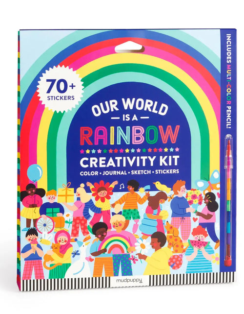 Load image into Gallery viewer, Our World Is A Rainbow Creativity Kit
