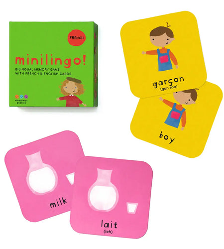 Minilingo French/English Bilingual Flashcards