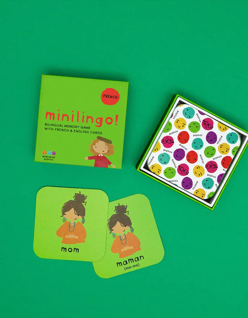 Load image into Gallery viewer, Minilingo French/English Bilingual Flashcards
