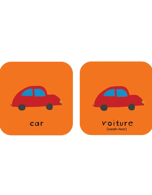 Load image into Gallery viewer, Minilingo French/English Bilingual Flashcards
