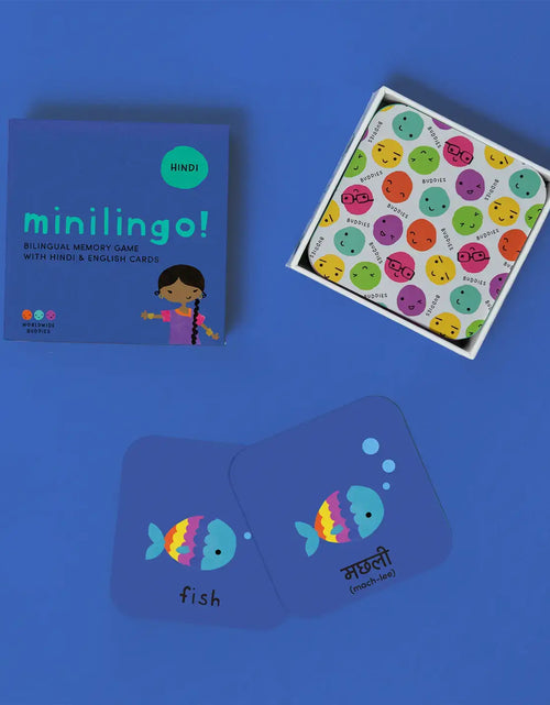 Load image into Gallery viewer, Minilingo Hindi/English Bilingual Flashcards
