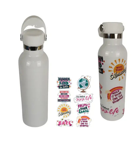 Greta Caring Eco-Friendly Water Bottle Craft Kit With Stickers