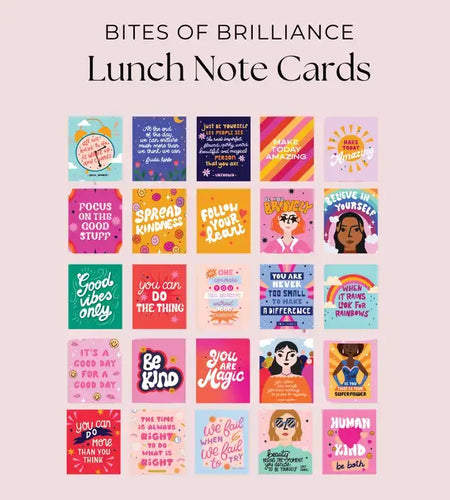 Bites of Brilliance – Empowering Kids Lunch Box Notes