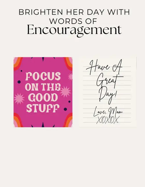 Load image into Gallery viewer, Bites of Brilliance – Empowering Kids Lunch Box Notes
