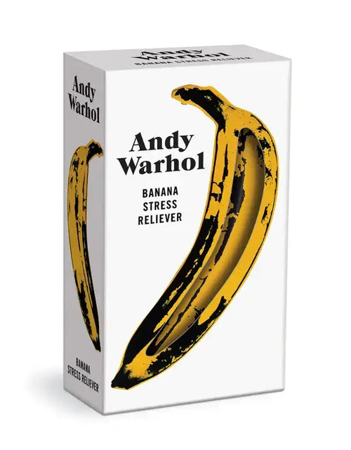 Load image into Gallery viewer, Andy Warhol Banana Stress Reliever
