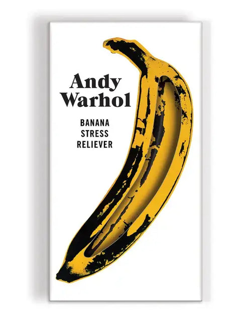Load image into Gallery viewer, Andy Warhol Banana Stress Reliever
