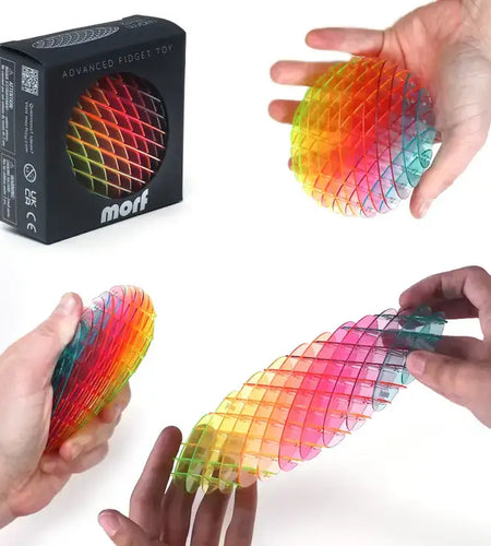 Morf Fidget Worm Rainbow