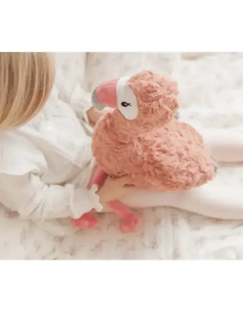Load image into Gallery viewer, Francesca the Weighted Flamingo Plush Toy
