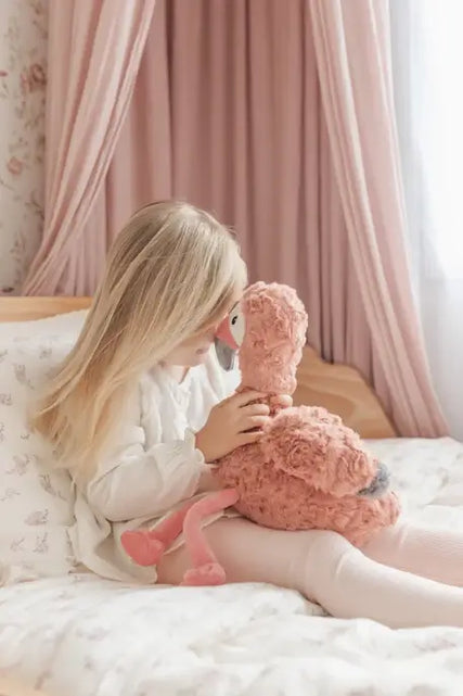 Load image into Gallery viewer, Francesca the Weighted Flamingo Plush Toy
