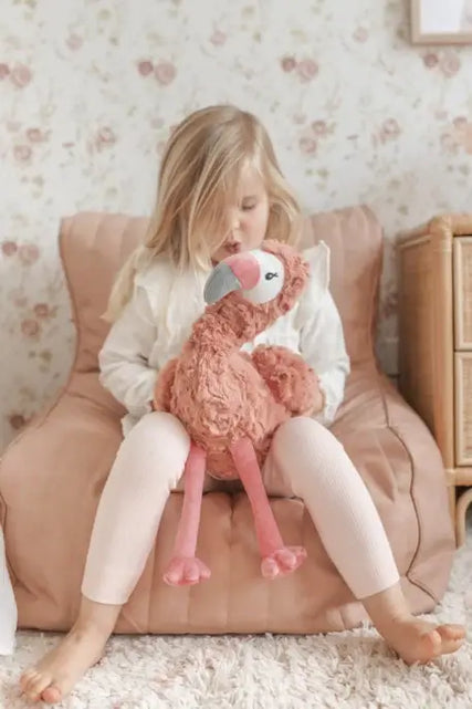 Load image into Gallery viewer, Francesca the Weighted Flamingo Plush Toy
