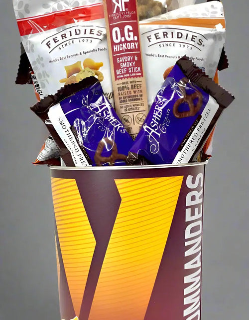 Load image into Gallery viewer, JGB Sports - Washington Commanders Gift Tin Basket - Made In America
