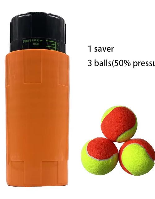 Load image into Gallery viewer, Tennis Ball Pressure Maintain Repair Container for Beach Tennis Ball Shape Restore Bounce Ball Protect Pressurizer Saver 2024
