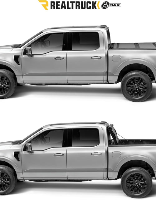 Load image into Gallery viewer, BAK Bakflip MX4 Hard Folding Truck Bed Tonneau Cover | 448339 | Fits 2021-2022 Ford F-150 5' 7" Bed (67.1")
