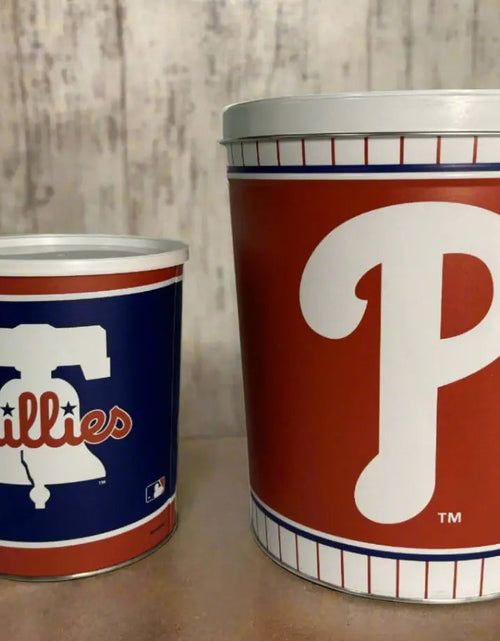 Load image into Gallery viewer, JGB Sports - Large Philadelphia Phillies Gift Tin Basket - Made In America

