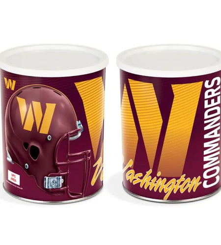 JGB Sports - Washington Commanders Gift Tin Basket - Made In America