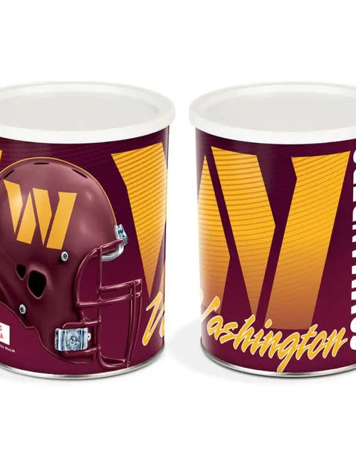 Load image into Gallery viewer, JGB Sports - Washington Commanders Gift Tin Basket - Made In America

