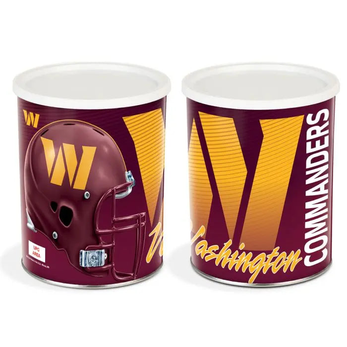 JGB Sports - Washington Commanders Gift Tin Basket - Made In America