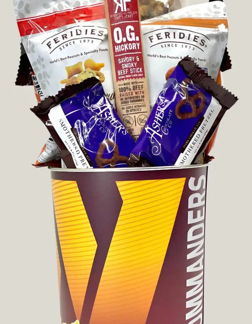 Load image into Gallery viewer, JGB Sports - Washington Commanders Gift Tin Basket - Made In America
